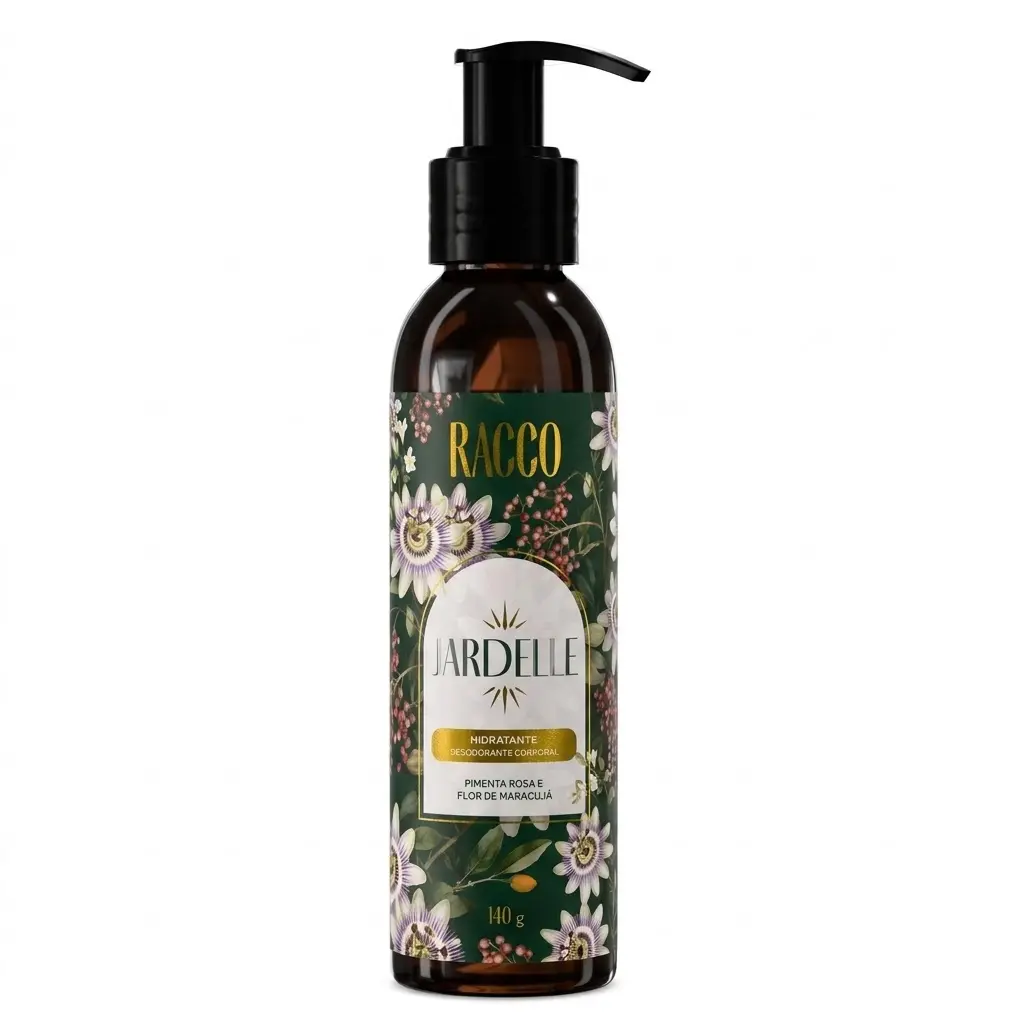 Hidratante Desodorante Corp. Pimenta Rosa e Flor de Maracujá Jardelle Racco