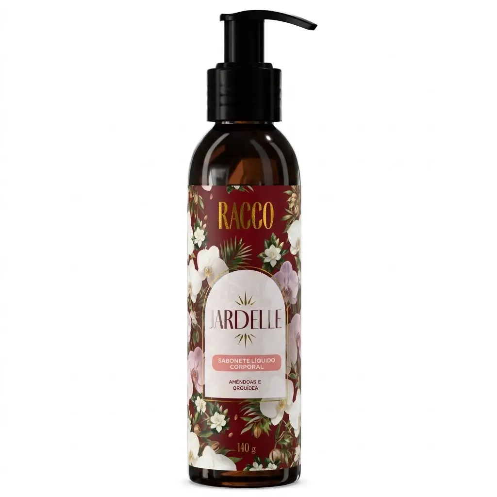 Sabonete Líquido Corporal Amêndoas e Orquídea Jardelle Racco