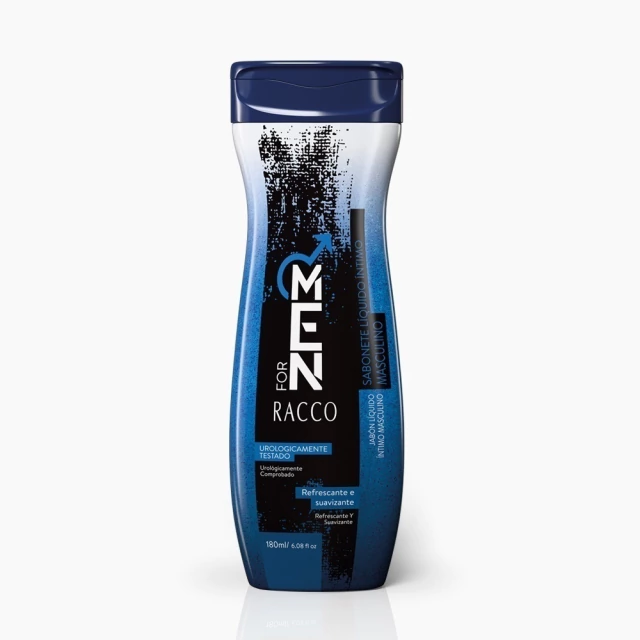 Sabonete Líquido Íntimo For Men Racco, 180ml