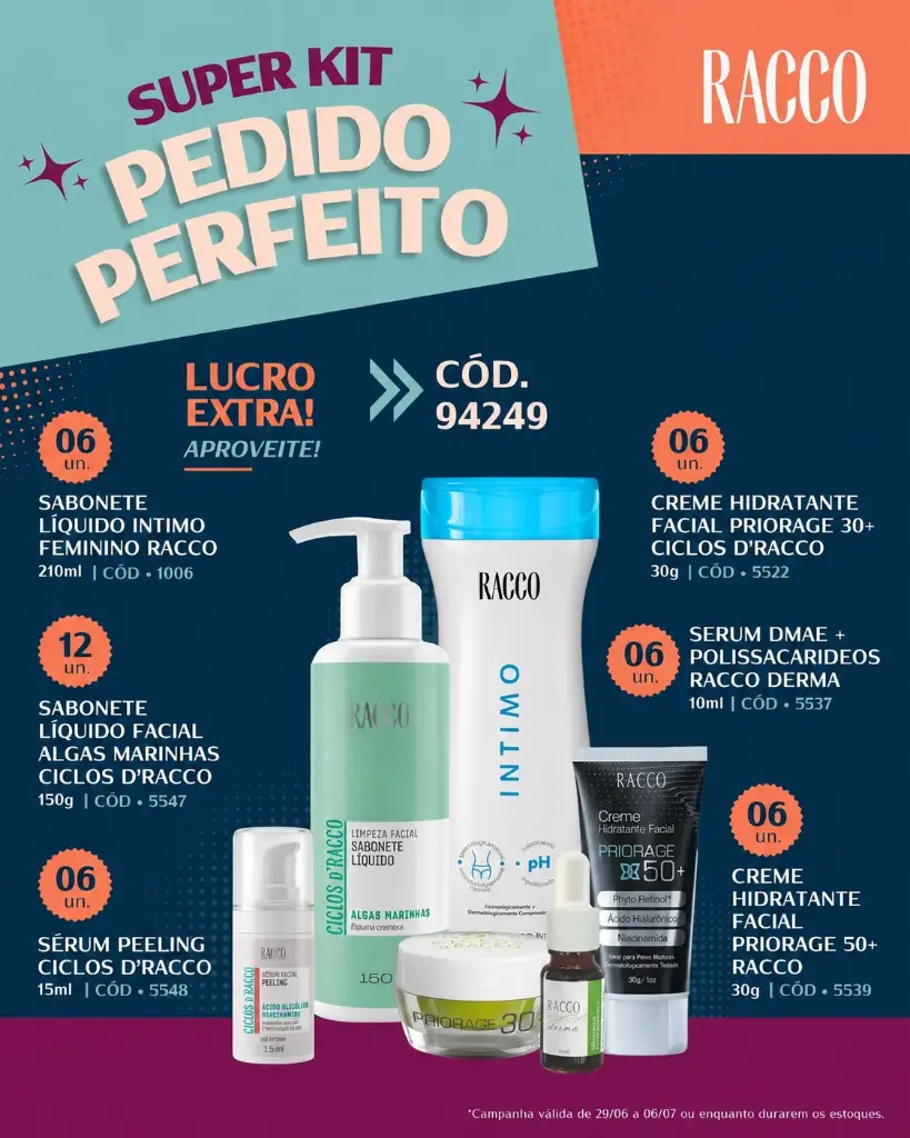 Kit Cuidados Faciais