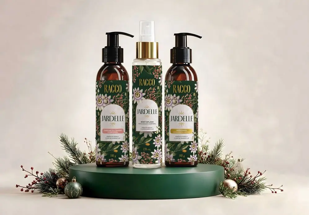 Kit Natal Pimenta Rosa e Flor de Maracujá I