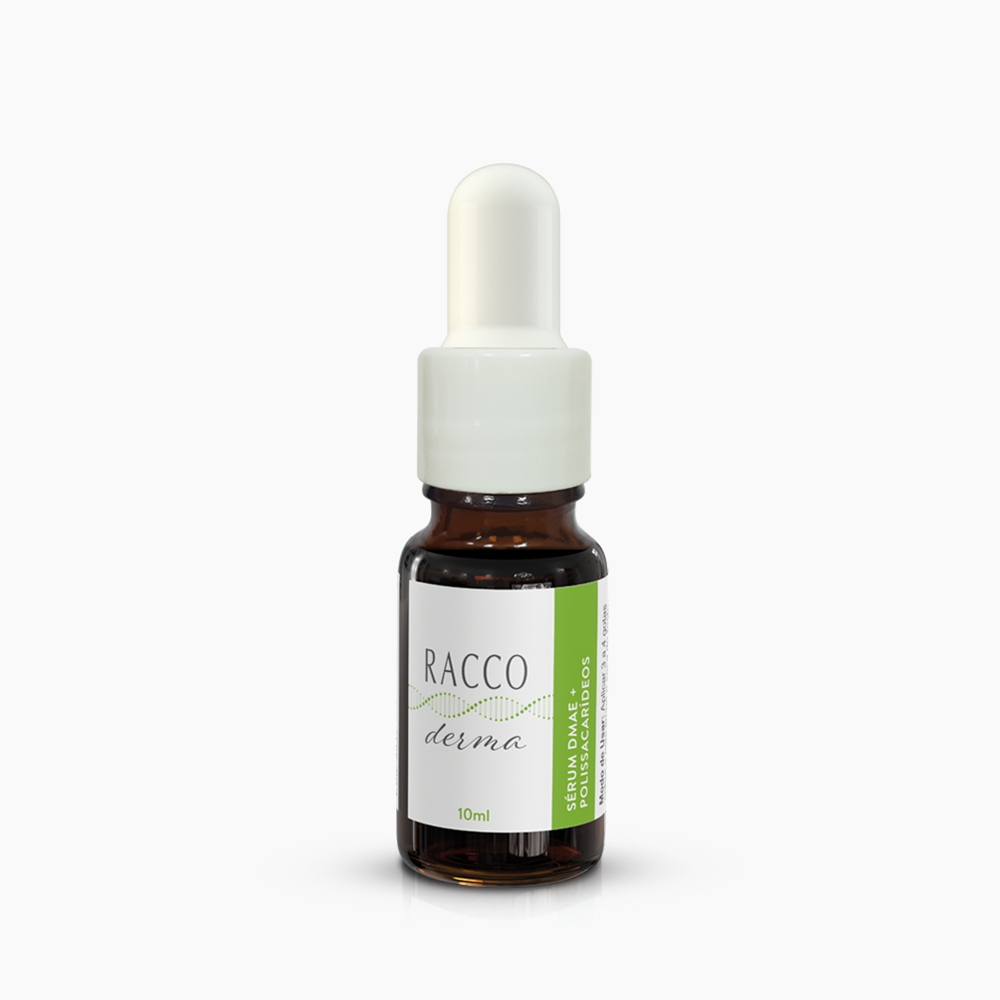 Sérum DMAE + Polissacarídeos RaccoDerma,10ml