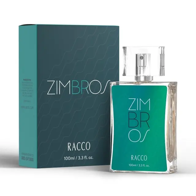 Deo Colônia Masculina Zimbros Racco, 100ml