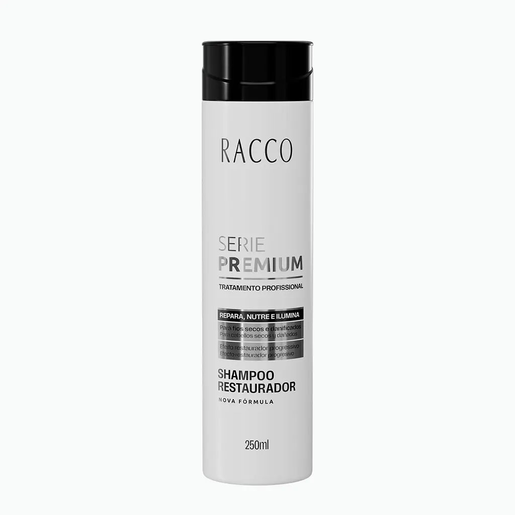 Shampoo Restaurador Serie Premium Racco, 250ml