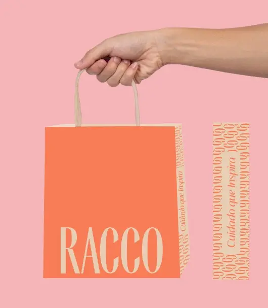 Sacola De Papel Pequena Racco