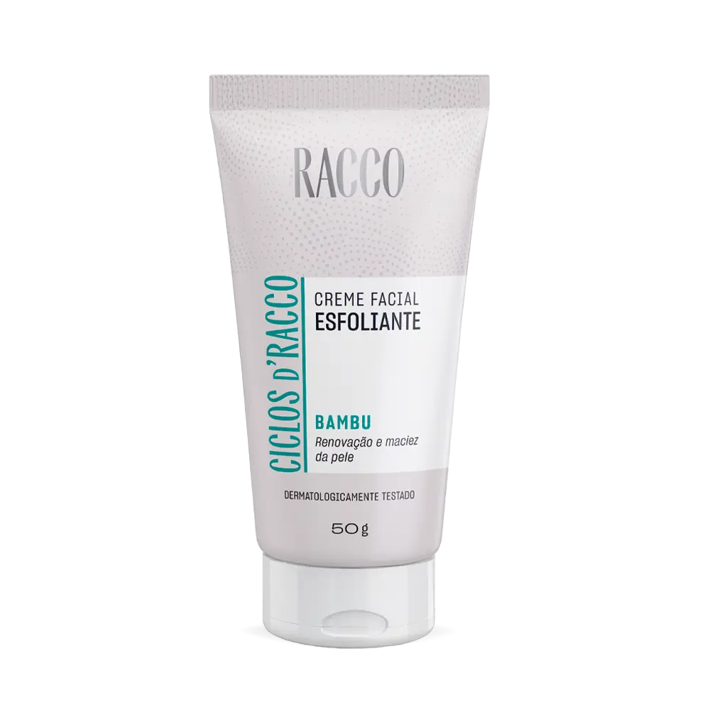 Creme Esfoliante Facial Com Bambu Ciclos Peeling Ciclos D´racco