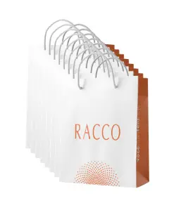 KIT SACOLA PAPEL GRANDE - 100 UNIDADES