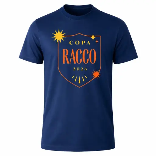 [0025] Camiseta Babylook Copa - Azul Bic P