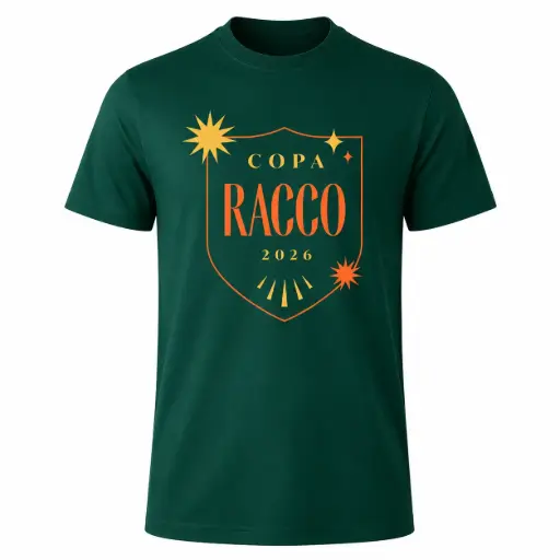 [0027] Camiseta Copa - Verde Esmeralda GG