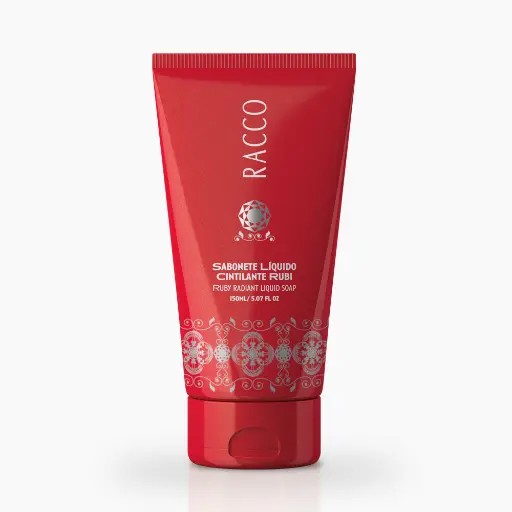 [1178] Sabonete Líquido Cintilante Rubi Racco, 150ml
