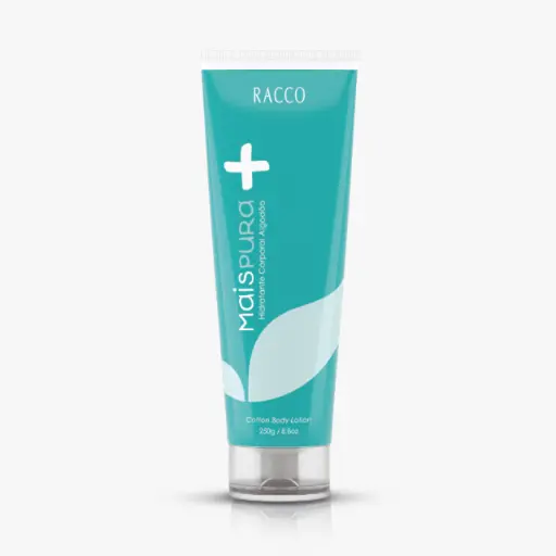 [1345] Hidratante Corporal Algodão Mais Pura Racco, 250g