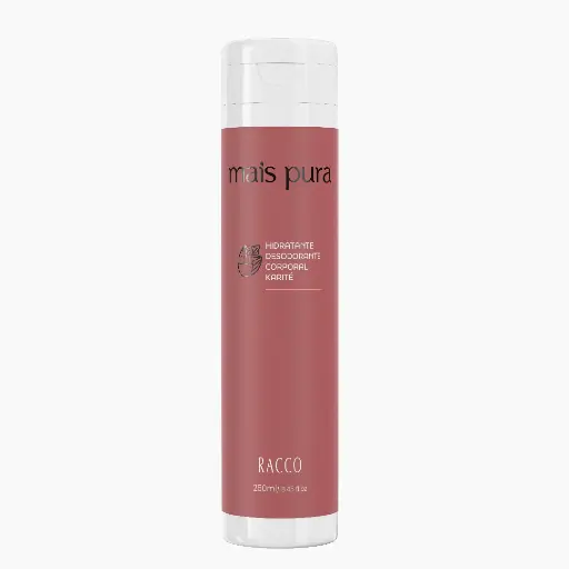[1350] Hidratante Desodorante Corporal Karité Mais Pura Racco, 250g