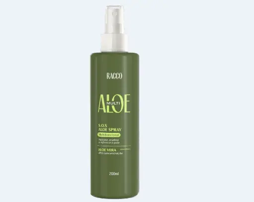 [3075] S.O.S Aloe Spray Multifuncional Multi Aloe Racco, 200ml