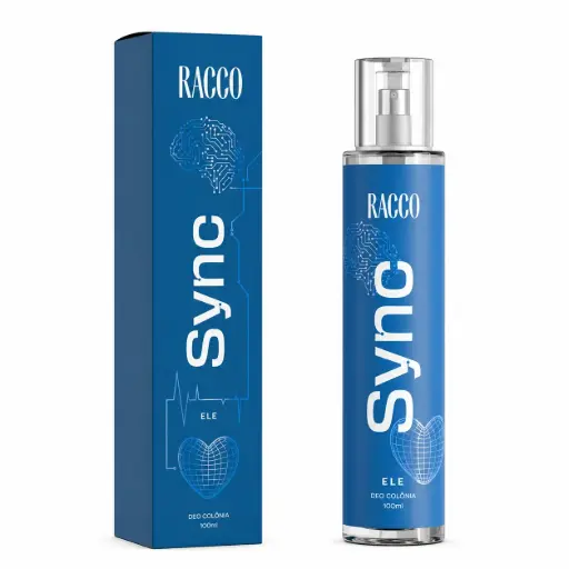 Deo Colônia Ele Sync Racco, 100ml