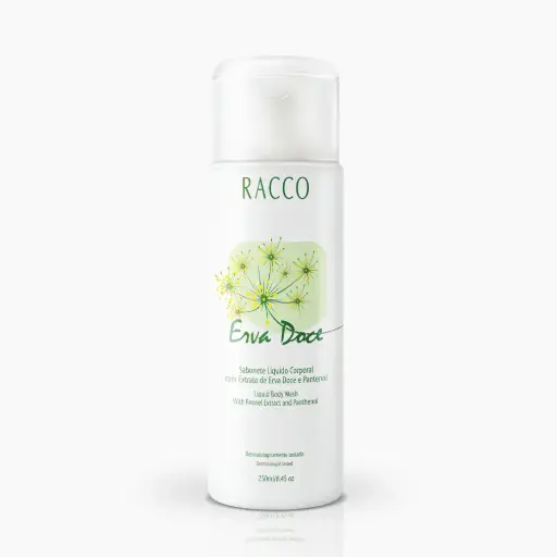 [1917] Sabonete Liquido Corporal Erva Doce Racco, 250ml
